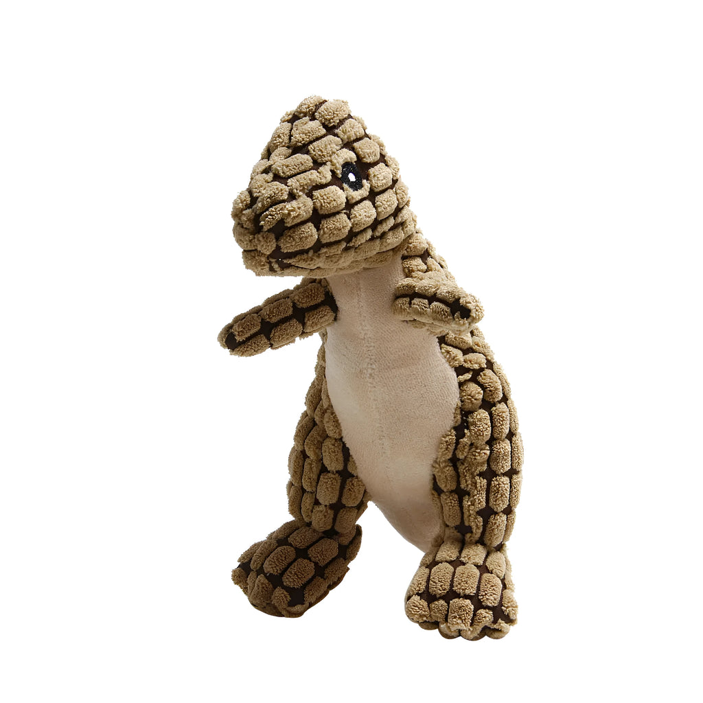 Sound-producing dog toy for biting resistance in grey, green, and orange colour options
