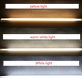 220V LED hard light strip, 18mm wide, 9mm thick, 2835 chip, 12W per metre, PVC opal cover, warm white white yellow.