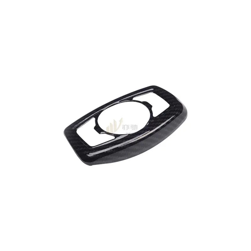 Carbon fibre pattern adhesive paster for Ford F150 Wild Horse headlight control panel