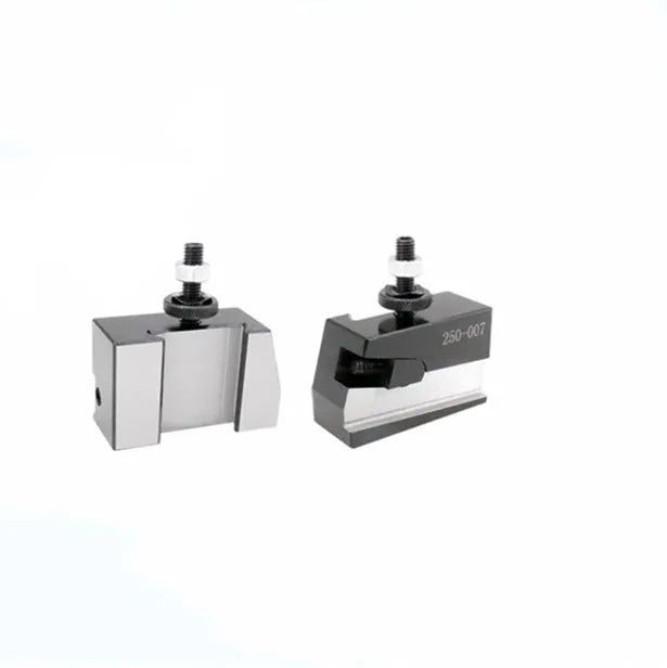 Machifit 250 wedge steel quick change tool post for woodworking lathes with tool holders