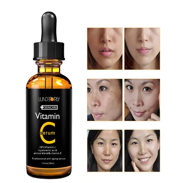 Vitamin C serum 30ml set with essence and beauty device, general skin type, Set1 Set2 Set3 options