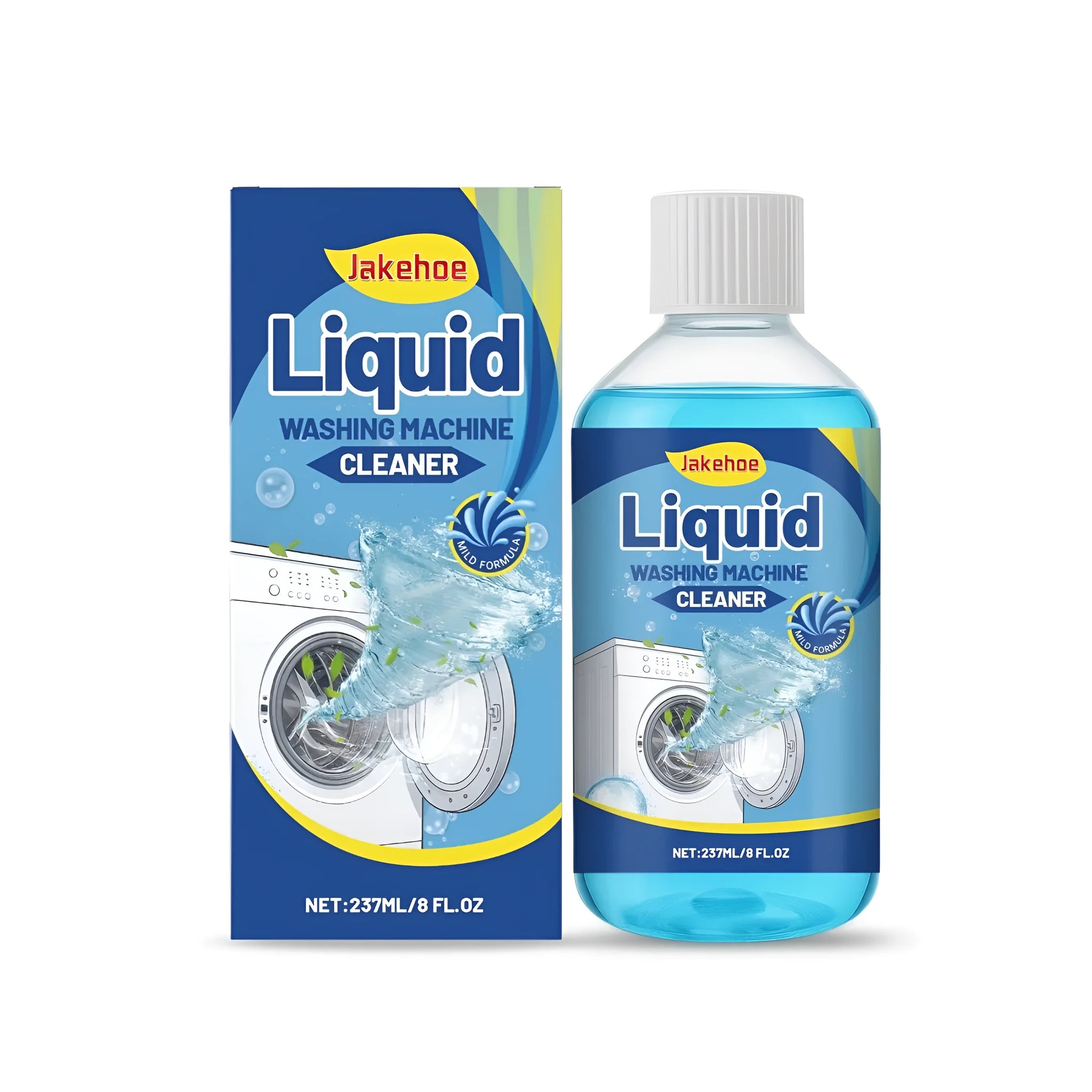 237ml bottle of liquid washing machine cleaner for automatic washing machines