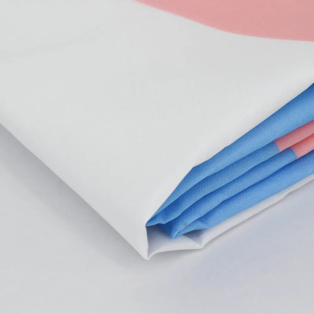 Transgender rainbow flag 90x150cm polyester LGBTQ Pride flag for display