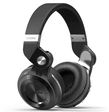 Bluedio T2 Plus Bluetooth over-ear headphones in black, blue, red, or white colours