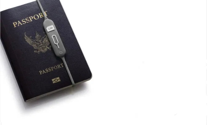 Green grey silicone card slot holder with open-top design showing internal card position