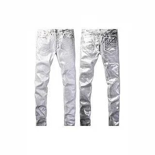 Men's black slim fit skinny jeans with straight leg retro design