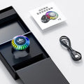 Compact voice control Bluetooth ambience lamp with RGB polar light effects measuring 3.1cm