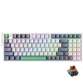 K500 wired mechanical keyboard with 94 keys, RGB backlighting, and 1.5m USB cable