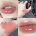 Glacier Lava Lip Lacquer tube showing water light mirror finish in one of seven available shades