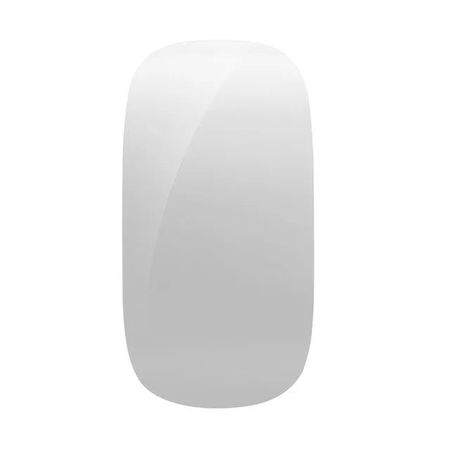 Ultra-thin wireless touch mouse, 1600dpi optical, 2.4GHz USB, 10m range, Black or White, 100-120mm size
