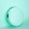 Mini USB hand warmer power bank in black, blue, pink or white, 3000mAh 18650 battery, 80x80x23mm
