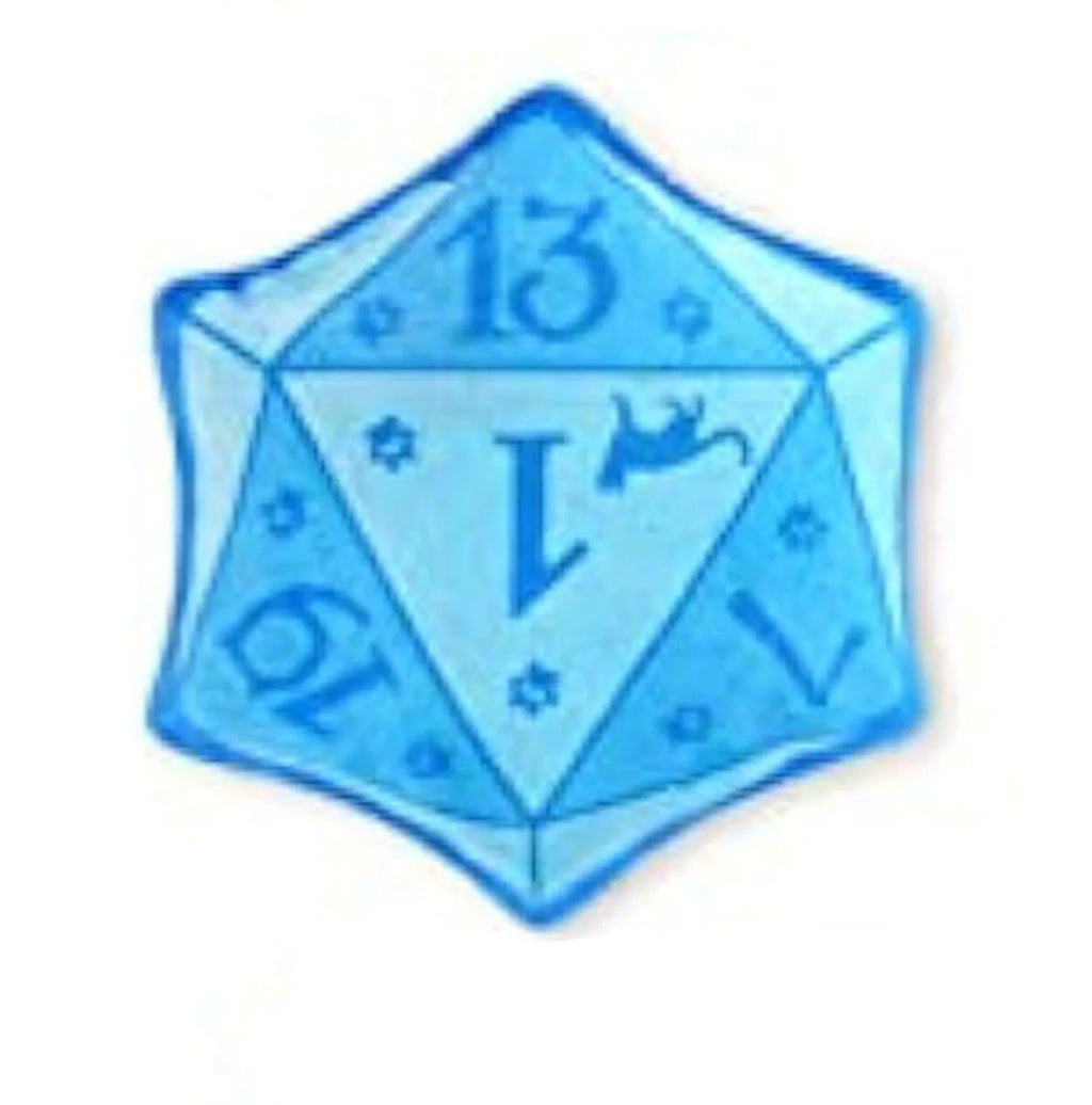 Soft plush dice cat toy filled with organic catnip in blue, purple, green, and pink colour options