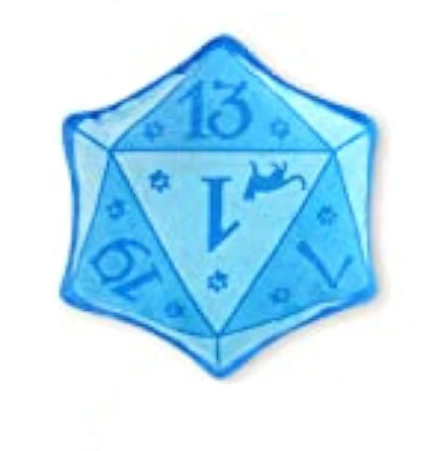 Soft plush dice cat toy filled with organic catnip in blue, purple, green, and pink colour options