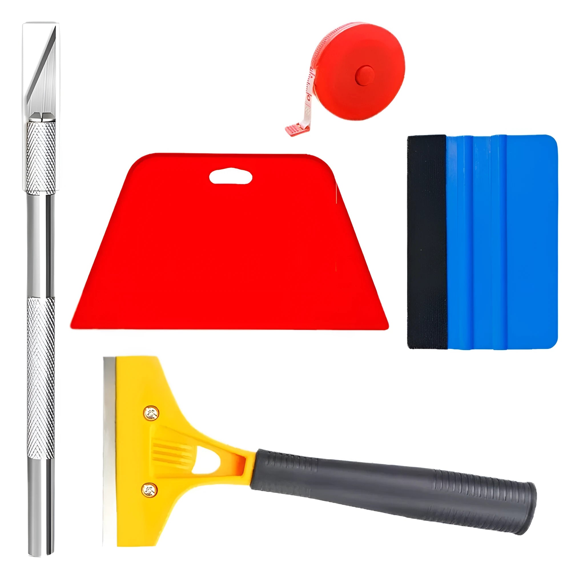 Car film wallpaper smoothing tool set plastic tools for automotive film application