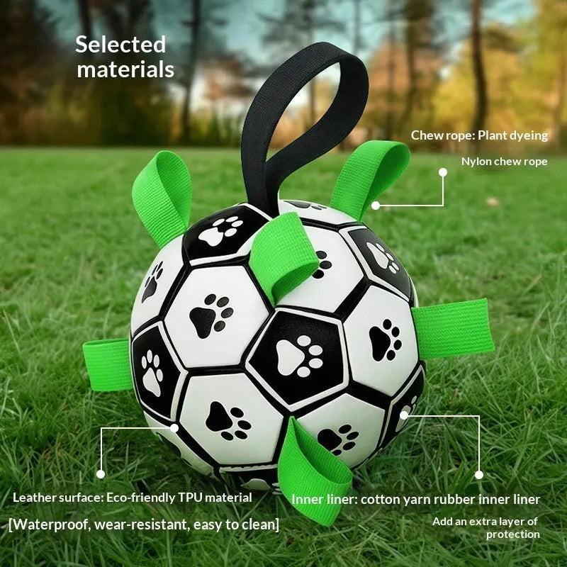 Medium PVC dog toy ball with sound for chewing and fetching, single pet toy ball