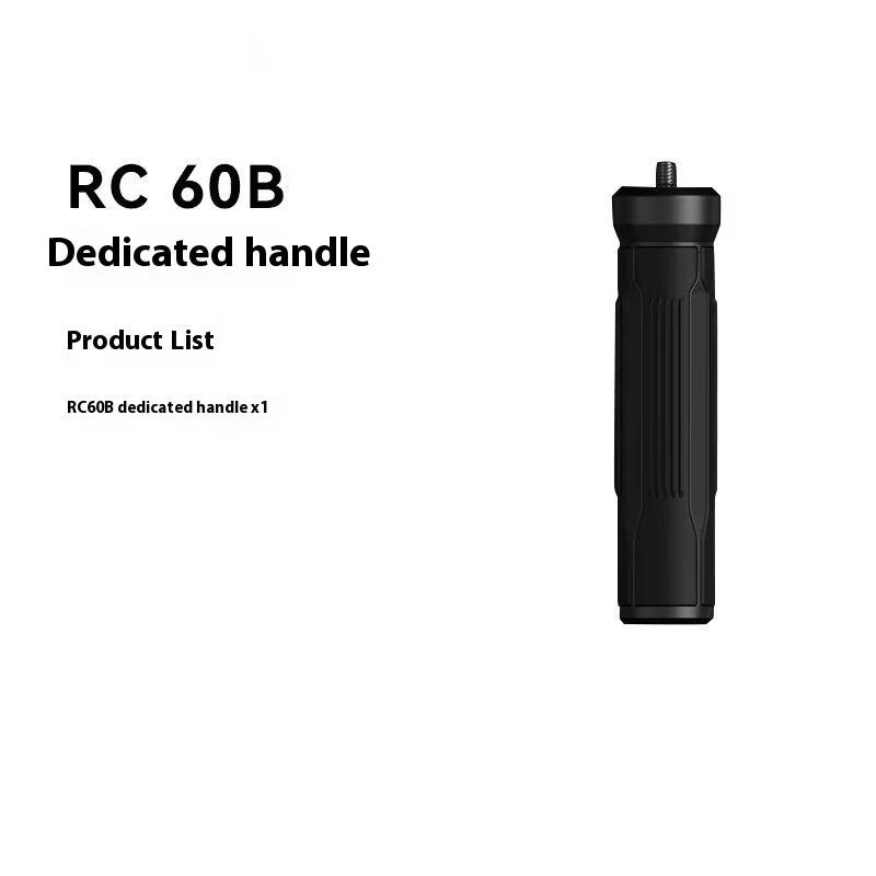 RC60B 60W dual colour temperature fill light with softbox, handle, support column, charger, and 2m light holder