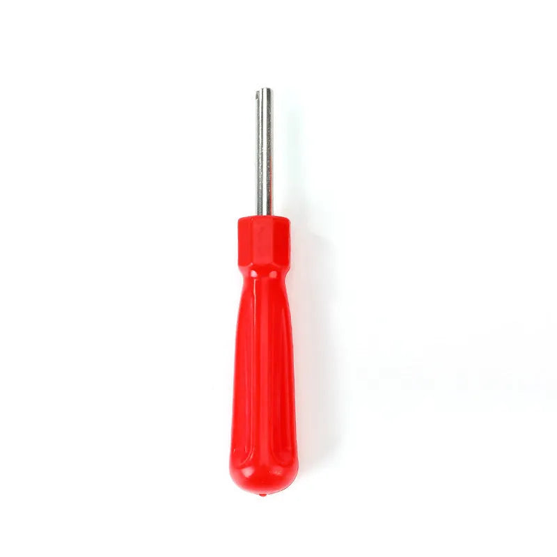 Single-head aluminium alloy twist valve wrench in one of three colour styles.