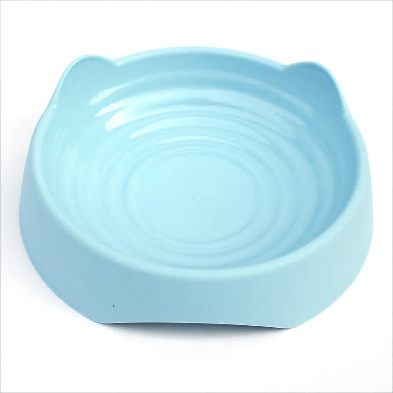 Ceramic dog slow feeder puzzle bowl in blue, green or pink colours for small medium large breed puppies