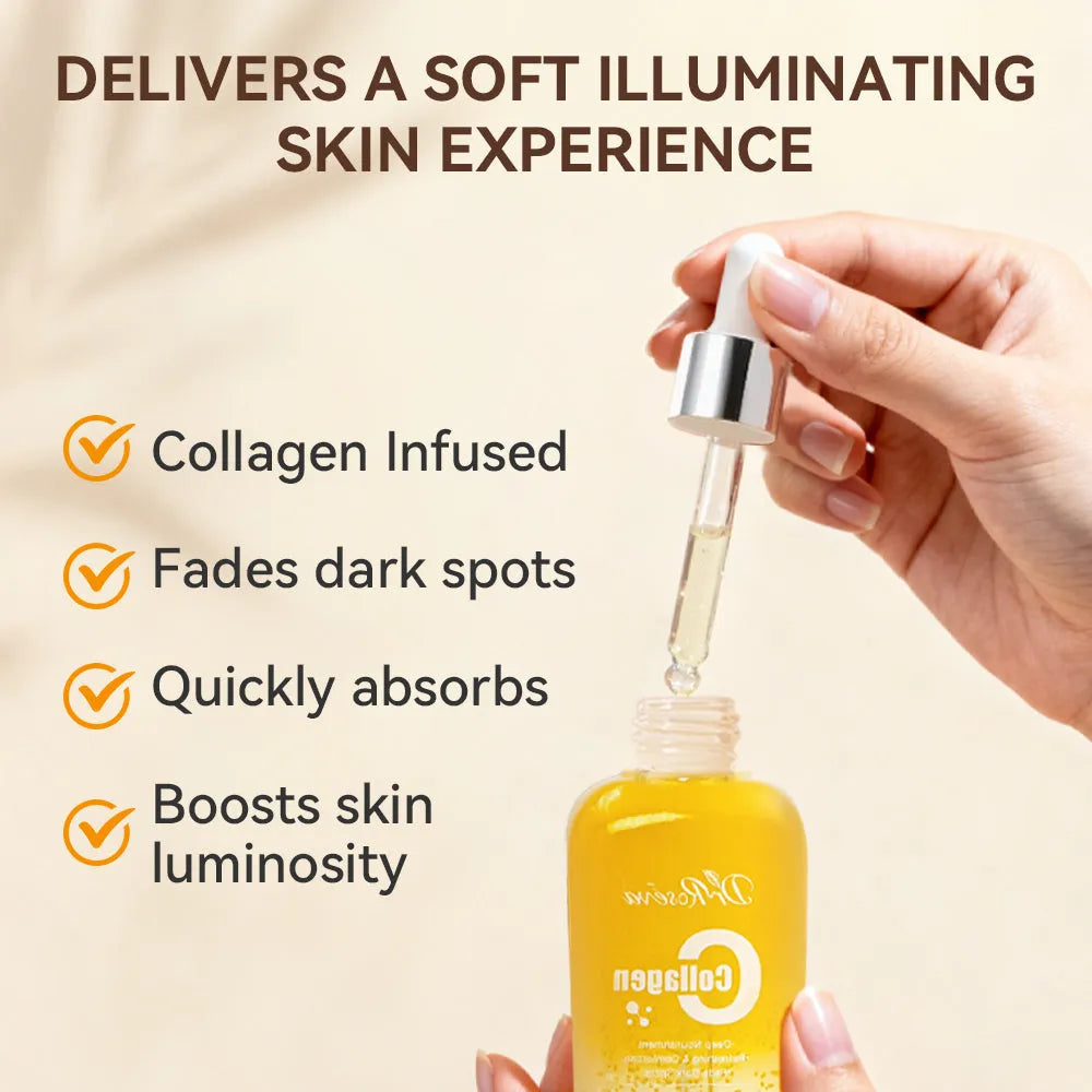 DR.ROSEVA Face Collagen Multi-Lift Ultra Toner 228g bottle with niacinamide and collagen for anti-aging and whitening.
