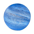 Glass Milky Way starry sky night lamp with planet design, available in 15cm, 20cm and 25cm tricolor light sizes