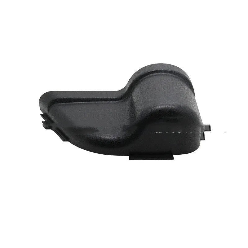 Black ABS door storage organiser for Jeep Wrangler JK and JL models mounted on vehicle interior door panel.