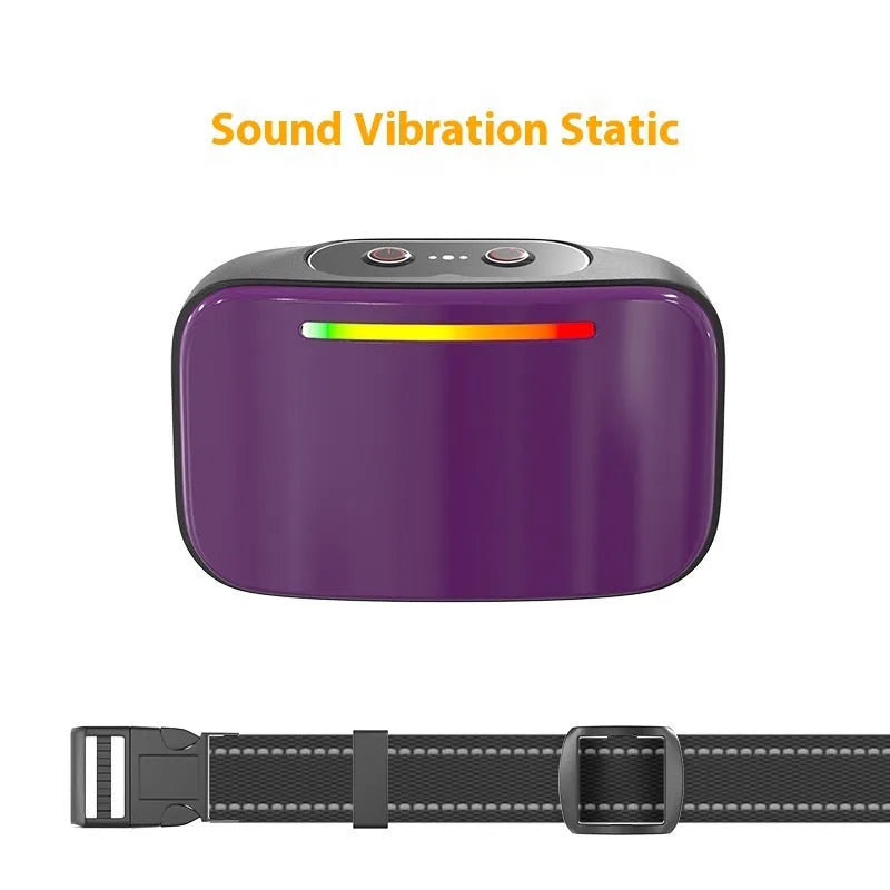 Automatic voice control bark stopper plastic dual mode 4-speed sensitivity dog training device