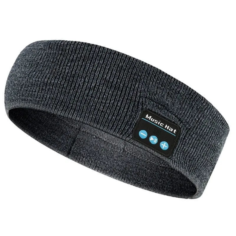 Bluetooth 5.4 audio headband with integrated eye mask in three colour options