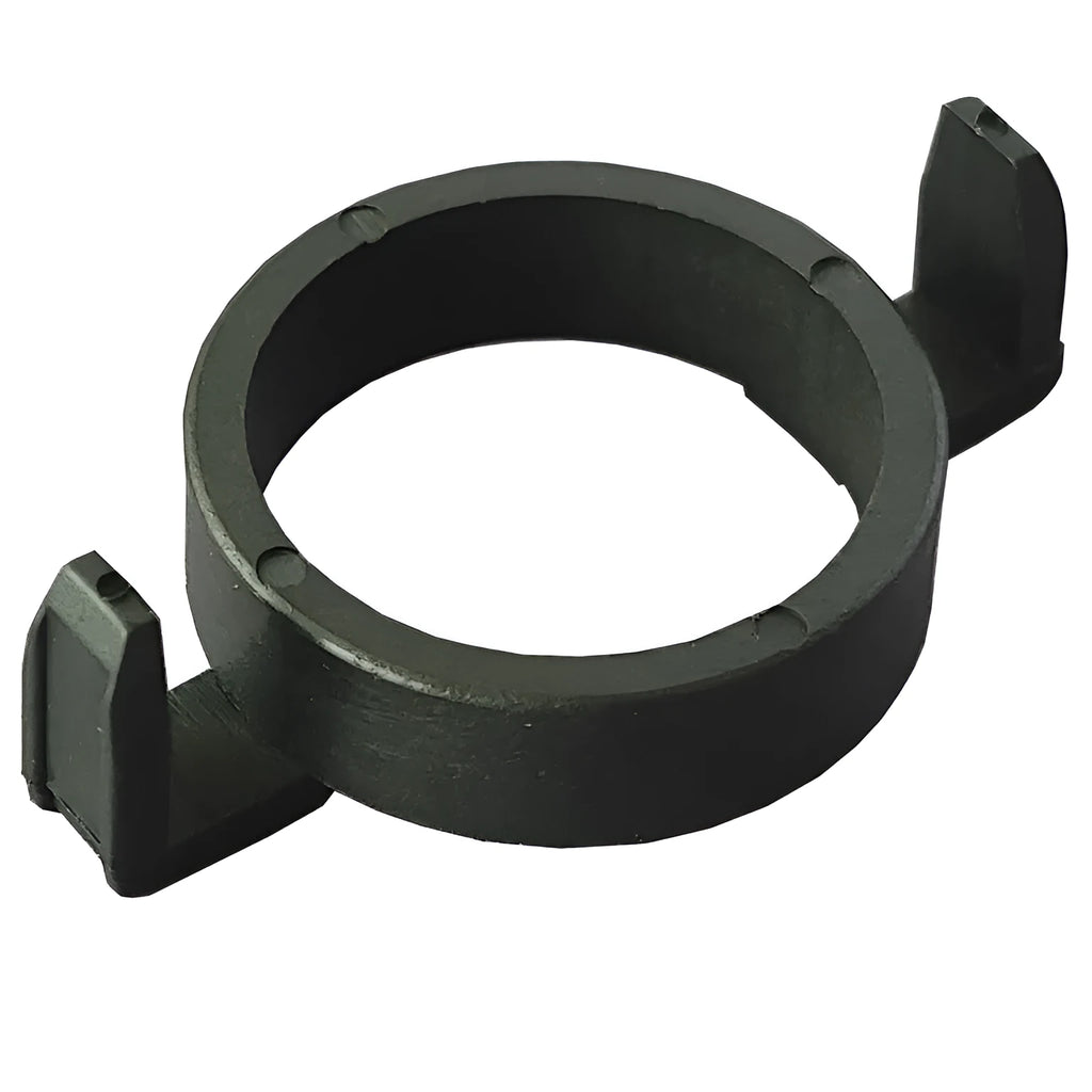 Stainless steel and plastic card holder for installation into a car LED headlight, colour L10.