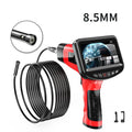 Dual-lens endoscope HD inspection camera with 8.5mm diameter probe and cable options