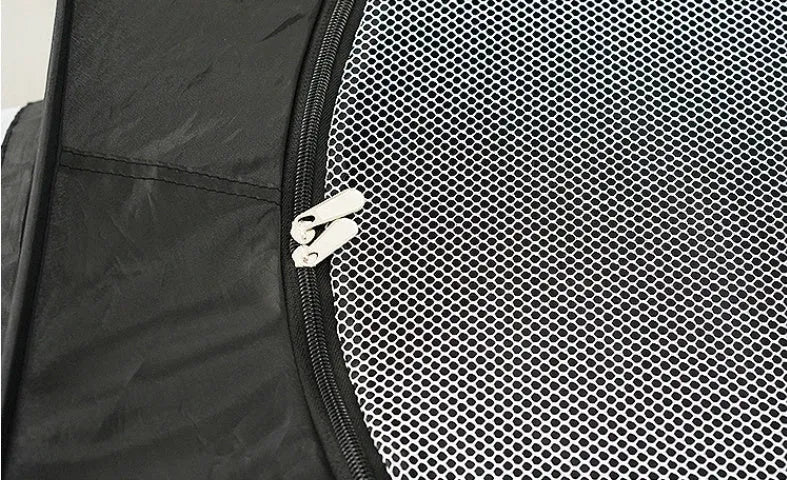 Foldable 30cm cat tunnel and tent in 190T polyester with two-way zipper