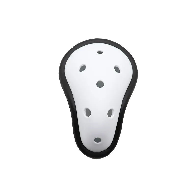 Rubber sports genital protector for adult or child, used in hockey rugby boxing Sanda