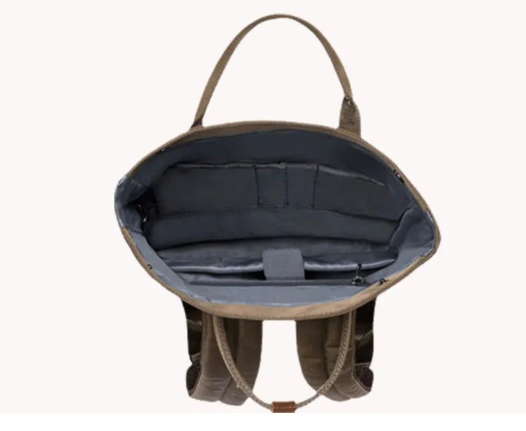 Casual polyester backpack under 20L capacity with black, dark grey and green colour options