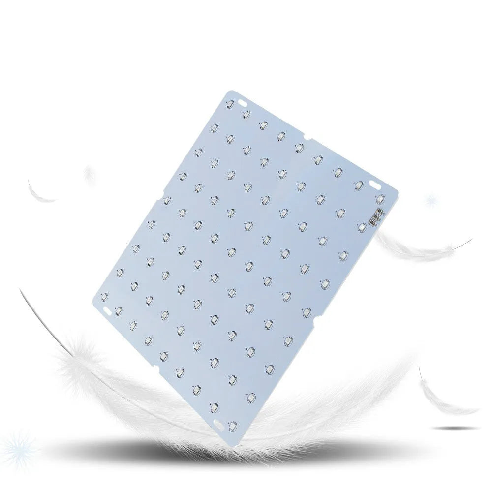 D-section bare board LED plant growth light with aluminium shell and hooks for indoor fruit and vegetable cultivation