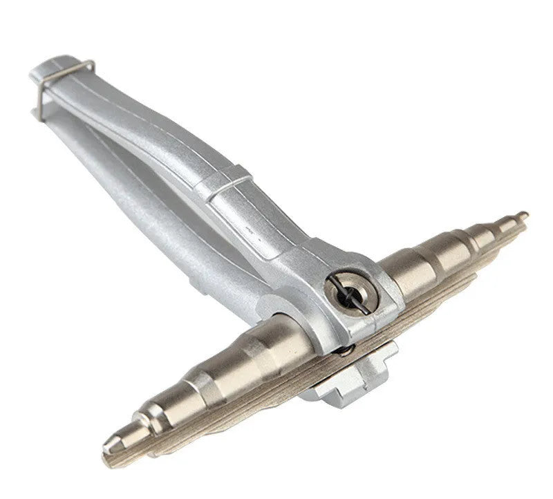 Manual air conditioner tube expander tool with alloy steel construction for 6-22mm refrigeration work