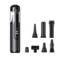Green light dust-detecting handheld car vacuum cleaner black colour wireless compact portable high suction