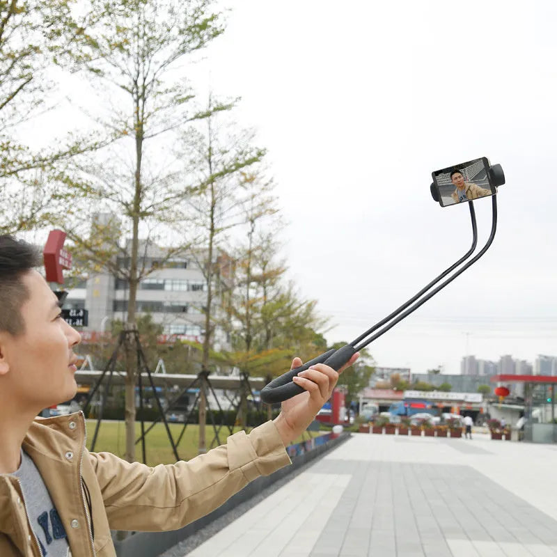 Baseus flexible mobile phone holder with shockproof bubble showing adjustable 360-degree stand