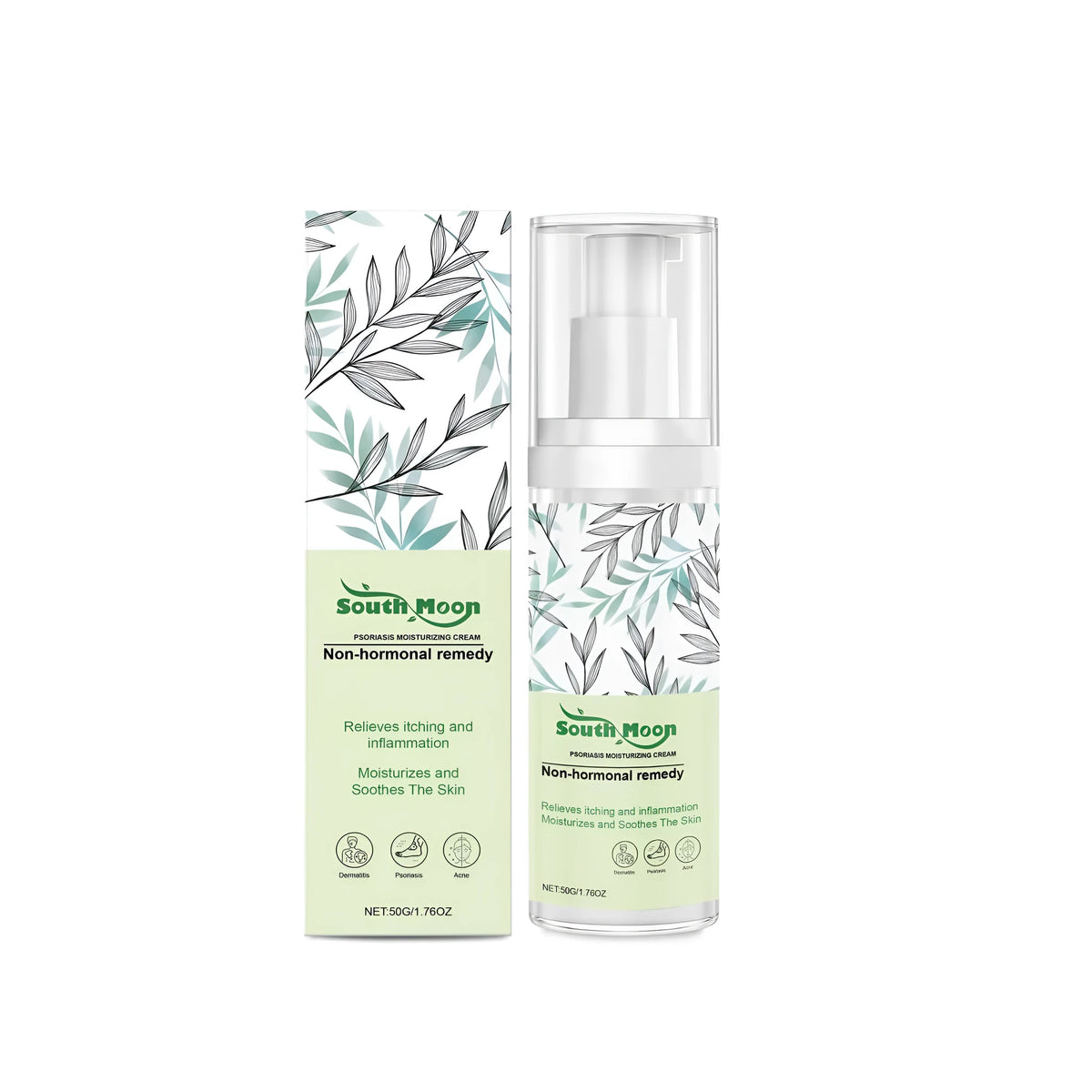 50g jar of skin repair moisturising cream with tea tree oil and aloe vera