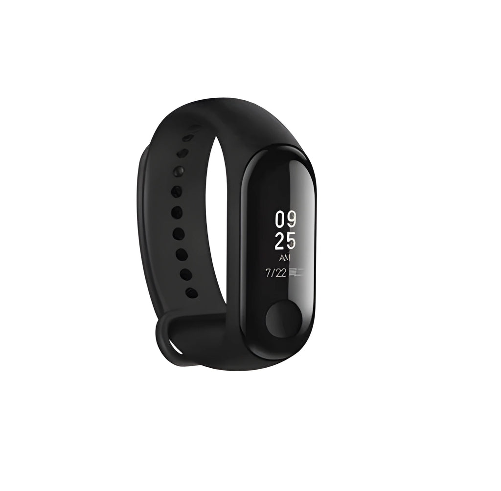 Xiaomi Mi Band 3 fitness tracker smart bracelet with 0.78-inch OLED touch screen and silicone strap, 50m waterproof