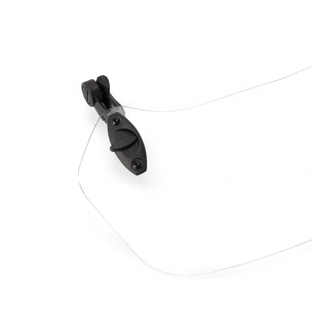 Acrylic motorcycle heightened small windshield in Brown, Smoky or Transparent, Large 360mm x 160mm or Small 285mm x 120mm.