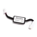 Black ABS auto start stop default shutter for CX-30 Onkseira with white plug connector