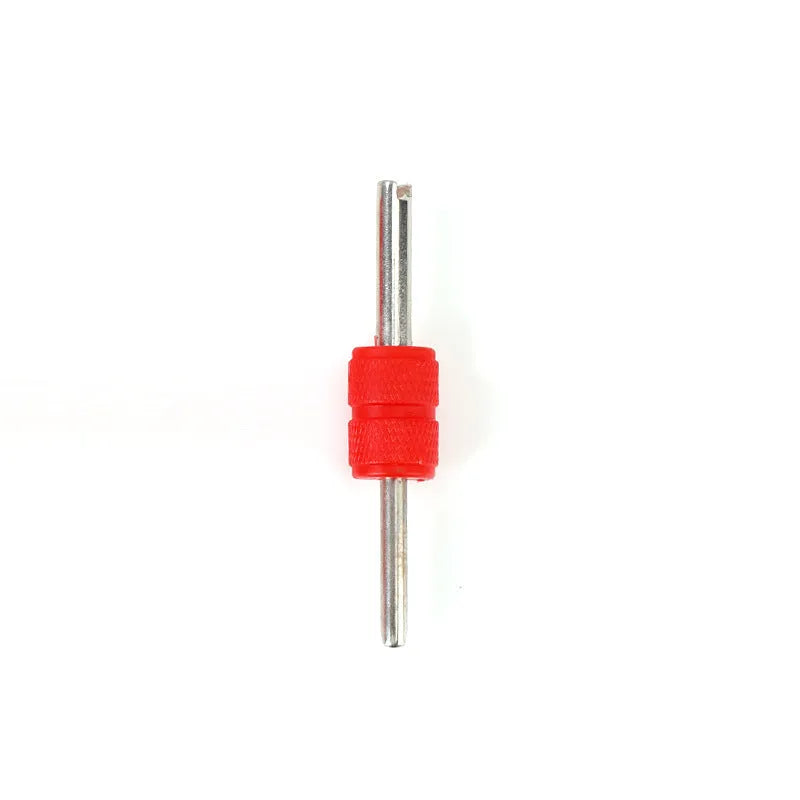 Single-head aluminium alloy twist valve wrench in one of three colour styles.