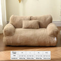 Warm pet bed with removable washable cover in Mousse Coffee, available in sizes M to XXL for pets under 4 kg to 12.5 kg