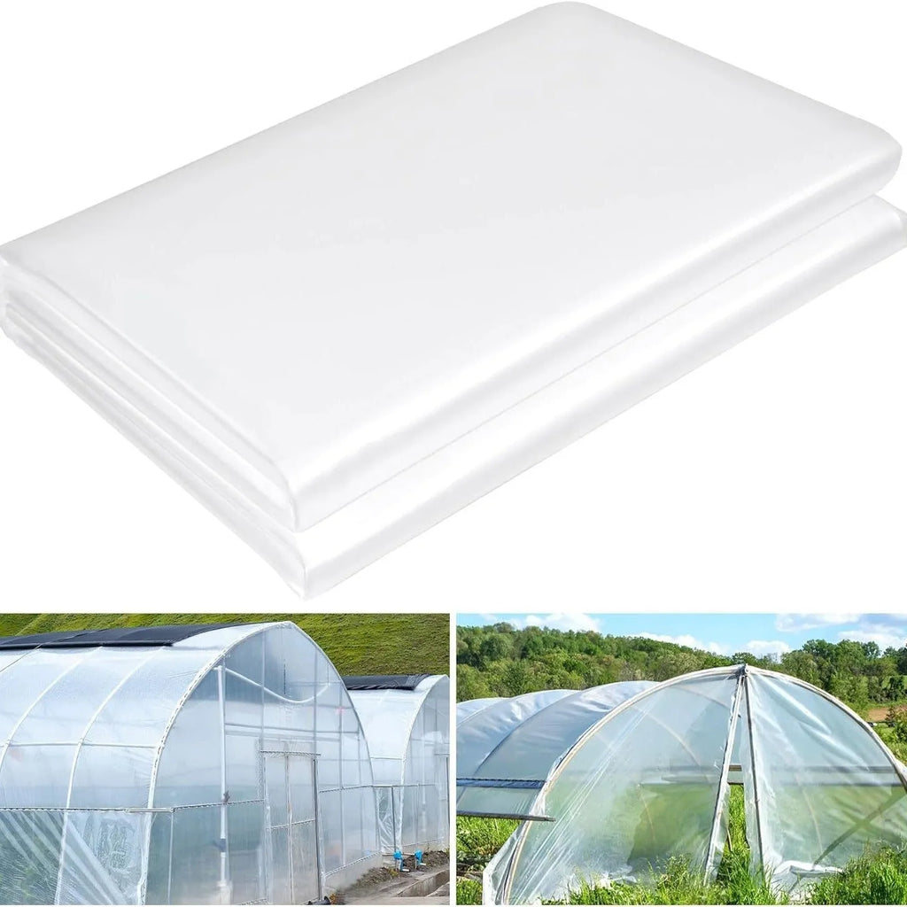 Plastic film greenhouse covering sheet measuring 4x8 metres for vegetable shed insulation