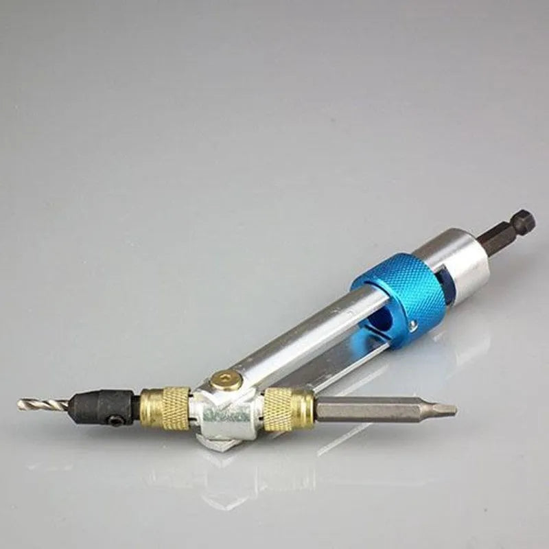 Half Time Drill magnetic screwdriver attachment kit with swivel head and 18 assorted bits