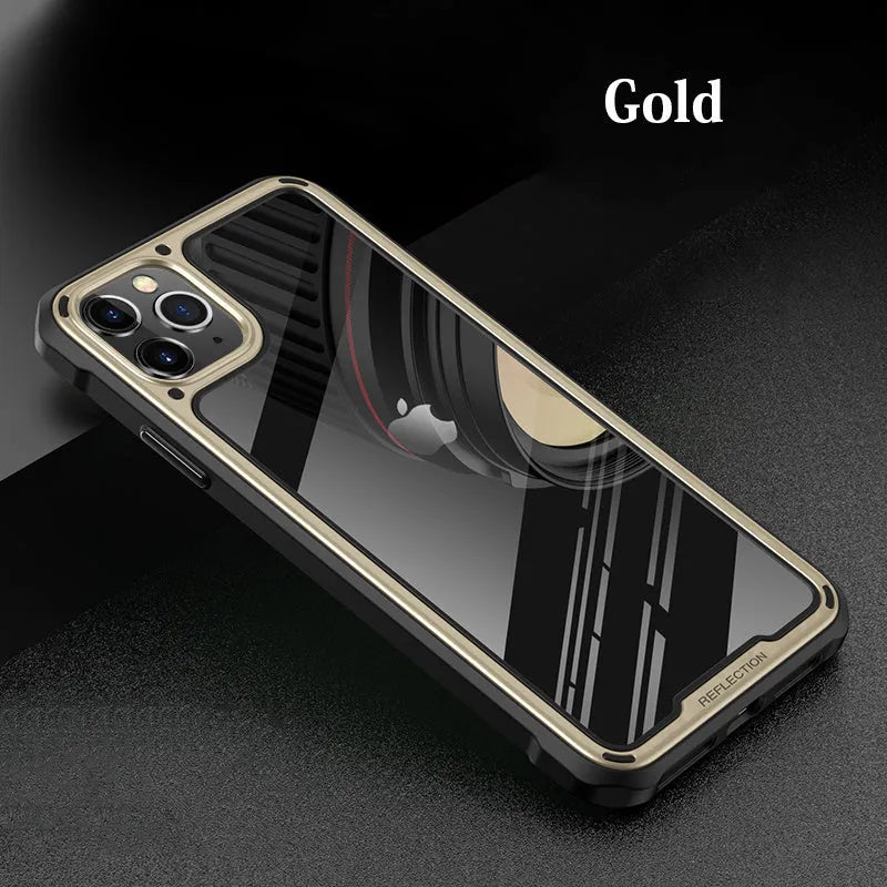 Transparent silicone phone case for Apple iPhone 11 series in six colour options