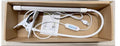 Black USB-powered 26cm LED desk lamp with American styling for student dormitory use