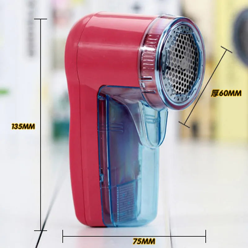 Compact portable electric lint remover for sweaters with strong wind system and rechargeable battery