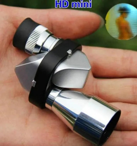 Aluminium alloy pocket monocular telescope with 8x20mm specifications and dual-focus adjustment system
