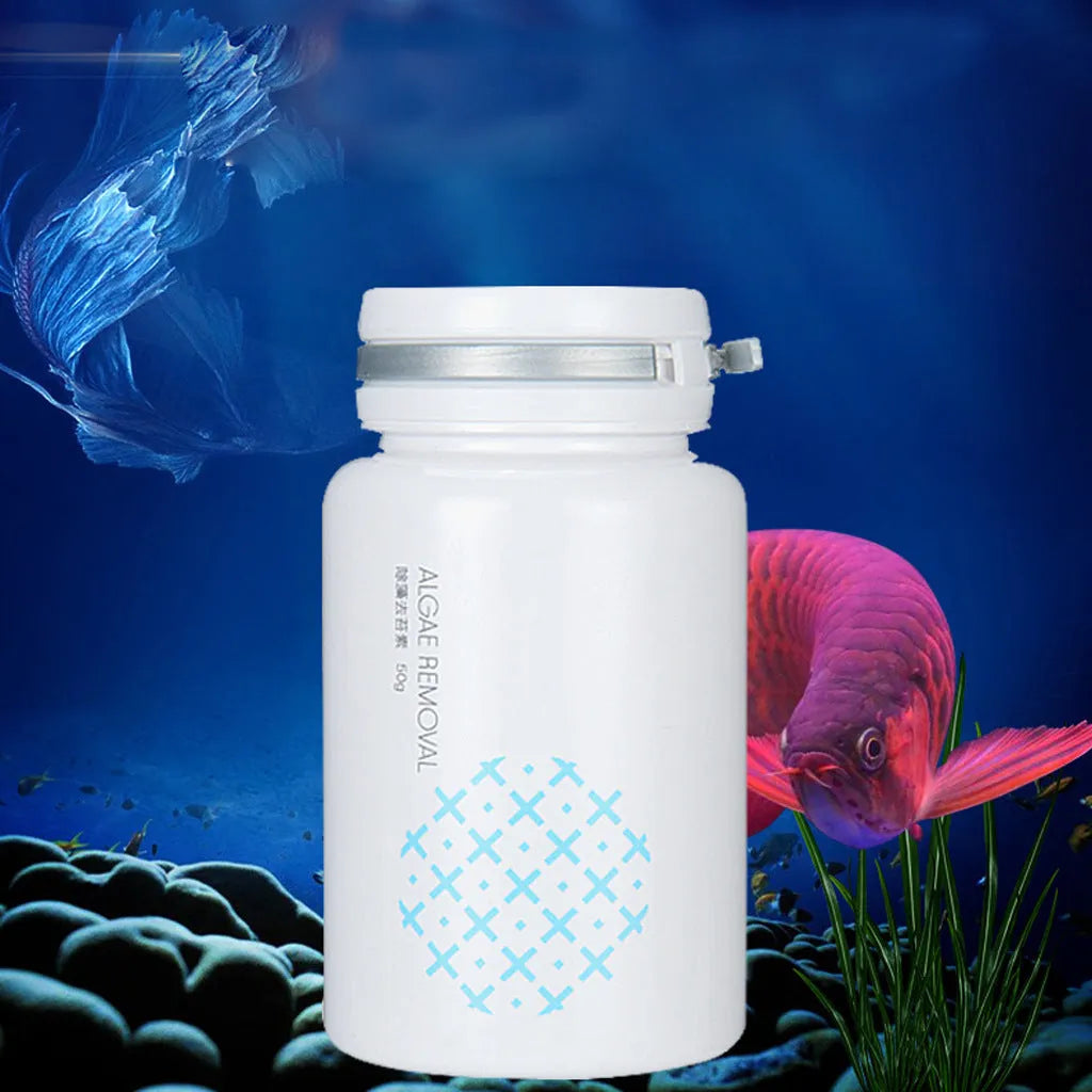 50g algaecide sachet for swimming pool green water and moss removal in aquatic tanks