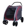 Pet trolley raincoat poncho for dogs and cats, JX and TC sizes, for stroller and dog seat